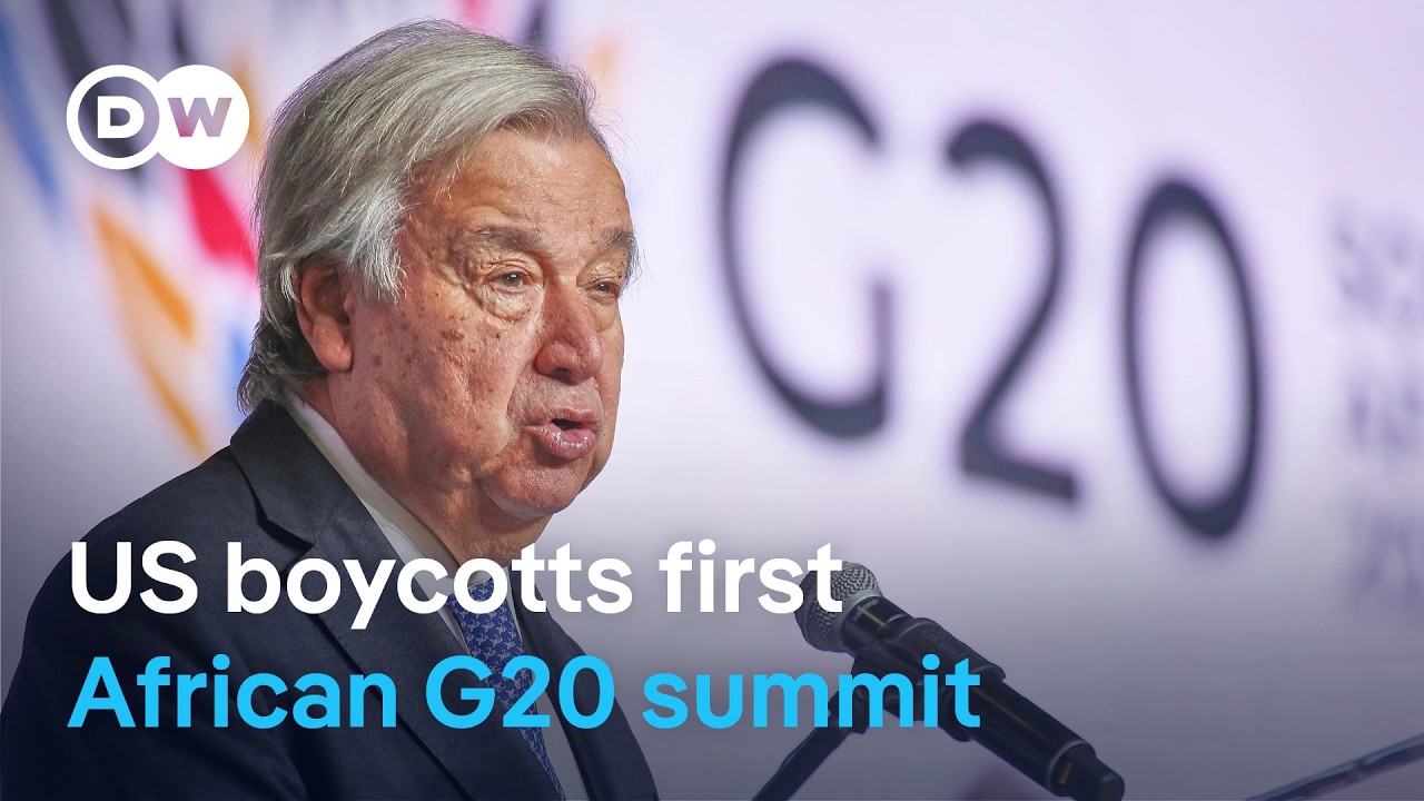 What is the real reason behind the US blocking the G20? | DW News