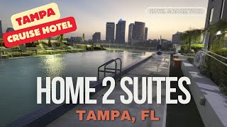 Best Hidden Hotel Near Tampa Cruise Port With AMAZING Rooftop Pool!