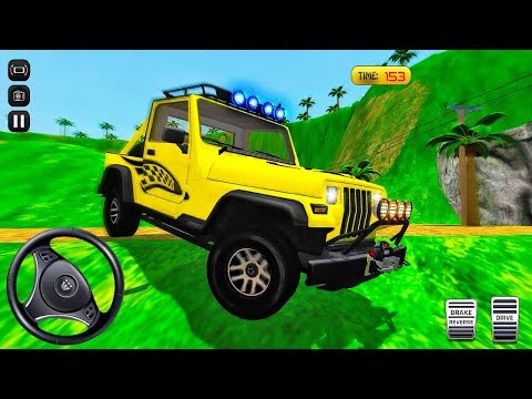 Offroad Mountain Jeep Drive Games - 4x4 SUV Driving Simulator 2019 - Android Gameplay