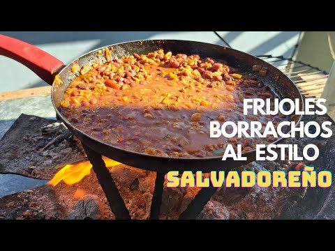 como hacer FRIJOLES BORRACHOS AL ESTILO SALVADOREÑO MUY FÁCIL