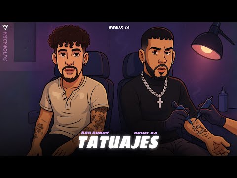 Anuel AA X Bad Bunny - Tatuajes🔥 [Video Lyrics] ... Prod By YISCYWOLF
