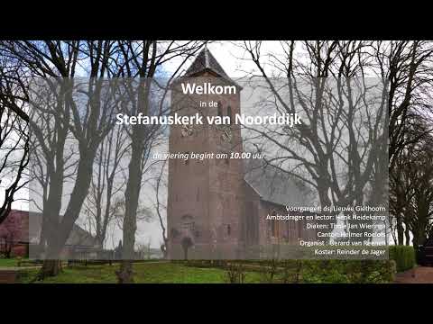 Live uitzending Groningen, PKN  Stefanuskerk