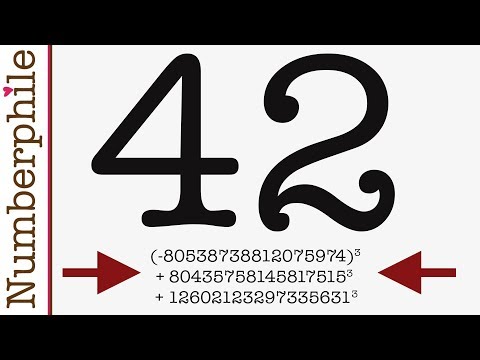 The Mystery of 42 is Solved - Numberphile