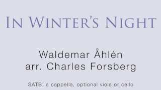 In Winter's Night - arr. Charles Forsberg