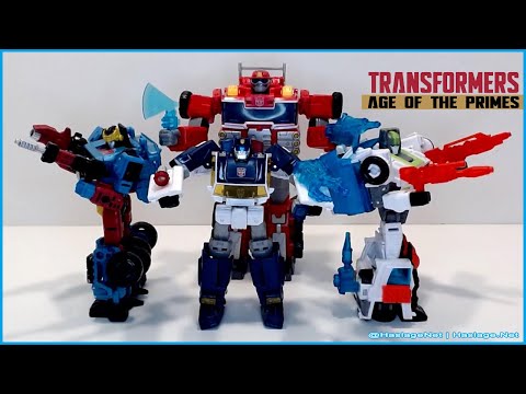 "Rescue Bots, roll to the rescue!" Transformers Age of the Primes Voyager Rescue Bot Heatwave