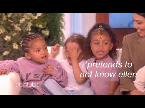 North West being a mini Kanye West