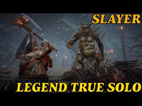 Hunger in the Dark - Slayer - Legend True solo - Great Axe/Throwing Axes - Warhammer Vermintide 2