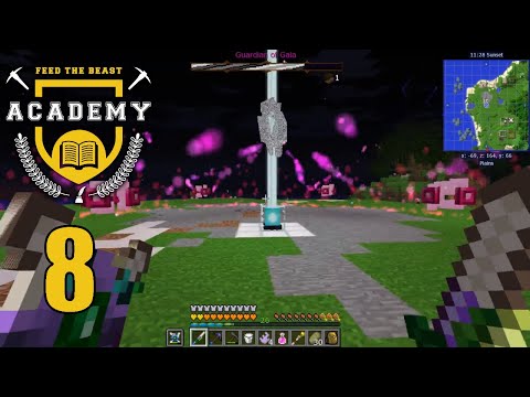 FTB Academy E08 - Botania: New Mana Automation, New Armor, Two Forms of Flight, and Gaia Fight Time!