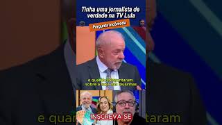 Jornalista encurrala Lula e Cissa Guimarães fica nervosa