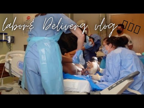 Labor & Delivery Vlog | RAW + REAL Birth Vlog | She's here!