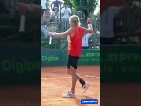 Milan Ch SF: Top that w/ Filip Cristian Jianu's slice pass ftw 🔥🤯 #atpchallenger #tennisvideos