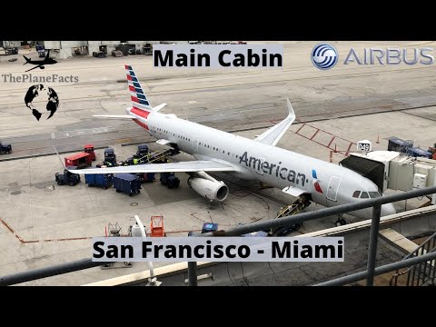 American Airlines A321|Main Cabin| SFO-MIA