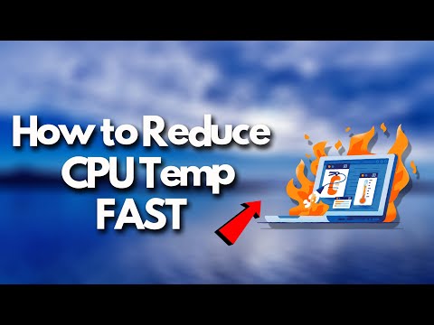 FASTEST Way To Reduce CPU Temperature 2024 - Windows PC/Laptop