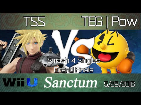 Sanctum: TSS (Cloud) vs. TEG | Pow (Pacman) - Smash 4 Singles Grand Finals