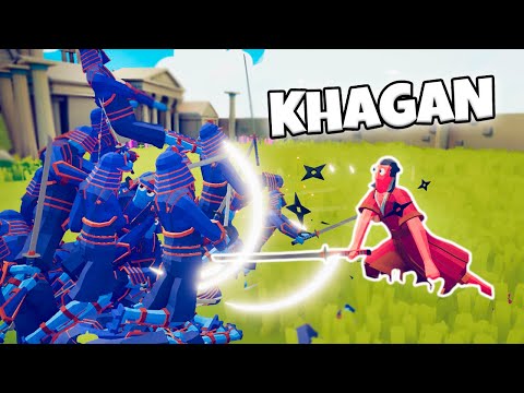 KHAGAN VS EVERY FACTION | TABS MODDED GAMEPLAY