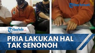 Viral Video Pria Lakukan Hal Tak Senonoh di KRL, Pihak KAI Langsung Turun Tangan & Amankan Pelaku