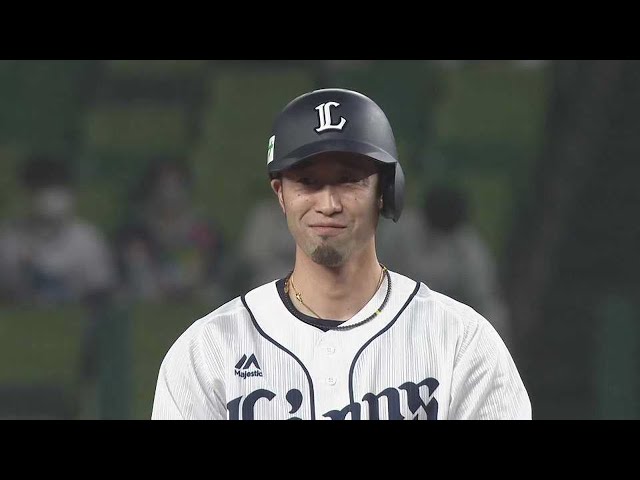 【6回裏】試合は振り出しに!! ライオンズ・外崎修汰 三遊間をしぶとく破るタイムリー!! 2022年5月13日 埼玉西武ライオンズ 対 東北楽天ゴールデンイーグルス