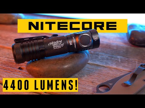 FLASHLIGHT EXPLORER SERIES/4400 LUMENS E4K NITECORE video