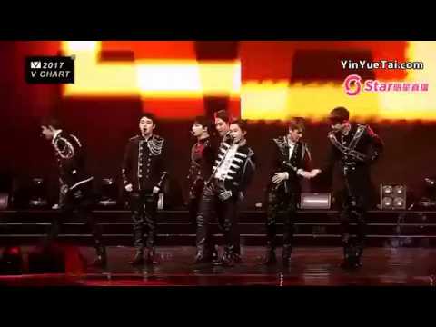 170408 EXO 엑소 - Lotto   Monster _ 2017 5th V Chart Awards