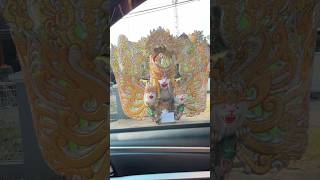 Download lagu WAWWW.. ada arak arakan singa barong #singabarong #arakarakan mp3