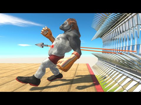 Punch or Pull into Grinder - Animal Revolt Battle Simulator