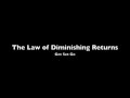 The Law of Diminishing Returns - Get Set Go