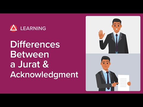 Jurat vs. Acknowledgment: Key Differences Notaries MUST Know!