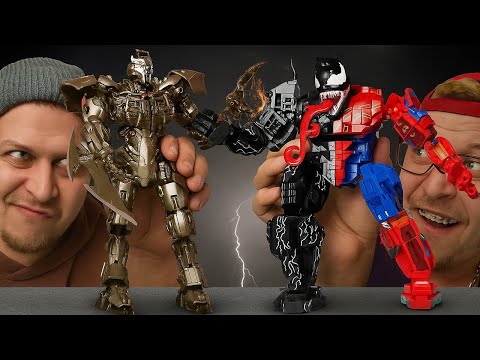 😱 DIY LEVEL 999! LEGO Venom Spider-Man Vs Transformer - Monster Battle You Were NEVER Meant to See!