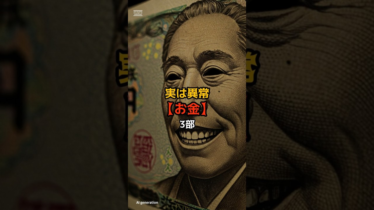 実は異常「お金」3部 #都市伝説 #謎 #不思議 #雑学