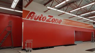 AutoZone Store Install | Day 1 Grind Behind the Scenes