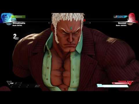 STREET FIGHTER V Charlie Nash vs. Urien