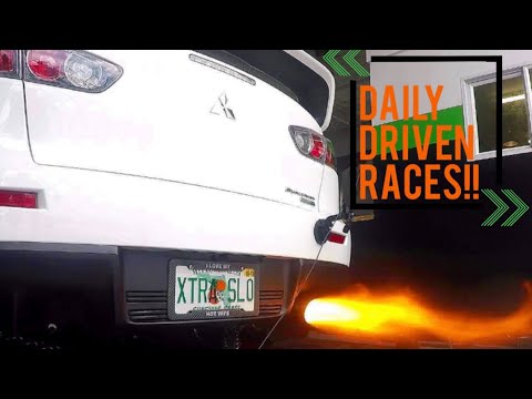 600Hp Daily Driven Evo X Vs. Silly V8’s