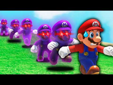 Mario Odyssey BUT CLONES want to KILL me