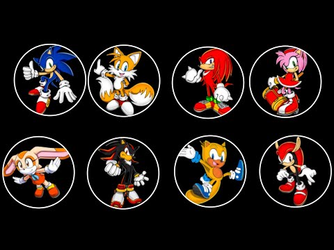 Sonic The Hedgehog Marble Race in Algodoo