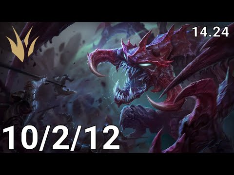 Cho'Gath Jungle vs Warwick - EUW diamond | Patch 14.24