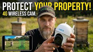 Protect Your Property With Reolink, Go PT Plus-2K 4MP Wireless 4G Camera -Unboxing, Setup & More..
