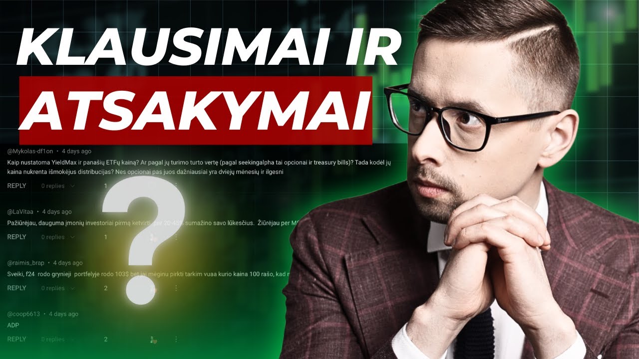 #20 Q&A - Įmonių apžvalga, ETH ETF, Mokesčiai ir kt.