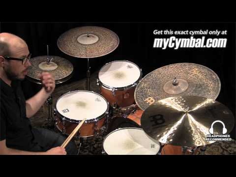 Meinl 14" Byzance Jazz Thin Hi Hat Cymbals - Played by Gabriel Harris (B14JTH-1060413H)