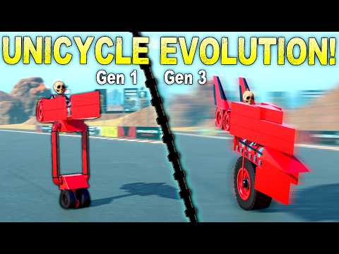 EVOLVING RACING UNICYCLES: But Our Wheels Keep Getting Bigger!