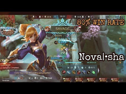 Fanny Savage GamePlay || Fanny tips and tricks