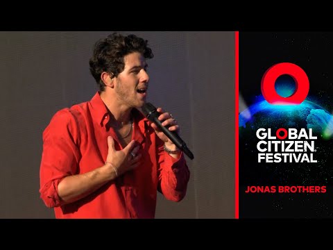 Jonas Brothers Perform 'Jealous' | Global Citizen Festival: NYC