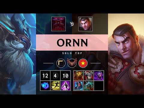 Ornn Top vs Jayce - VN Grandmaster Patch 25.07