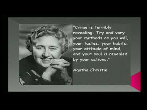 لغات العالم تعلم اللغة الإنجليزية ( Agatha Christie ) أ ياسر عباس 19-09-2019