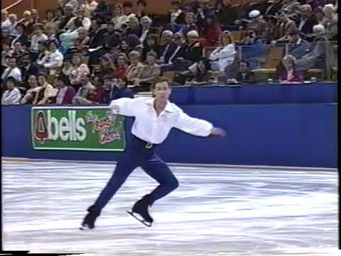 1990 Skate America - Mens Free Skate - Patrick Brault CAN