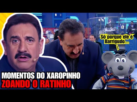 The BEST MOMENTS of Xaropinho making FUN of Ratinho