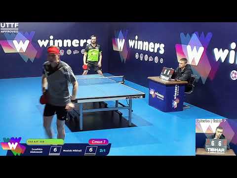 Ivashkin Aleksandr vs Mosiuk Mikhail WINners. CUP Table Tennis 7 30.12.2020 13:15