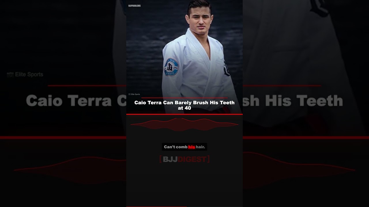 Caio Terra Can Barely Brush His Teeth at 40 #Shorts