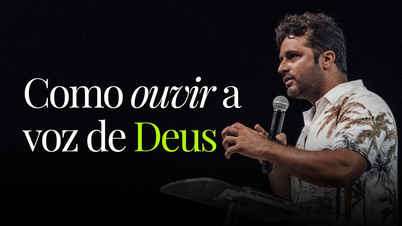 FAÇA ISSO PARA OUVIR A VOZ DE DEUS - Diogo Dantas [pregação completa]