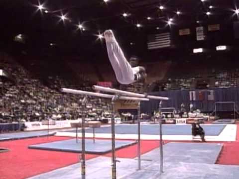 Chainey Umphrey - Parallel Bars - 1995 Visa Gymnastics Challenge - Men