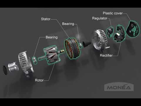 Alternator disassembly